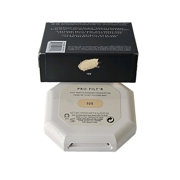 Fenty Beauty Foundation Pro Filt'r Soft Matte Powder Foundation 0.32 oz 105 - Picture 3 of 6
